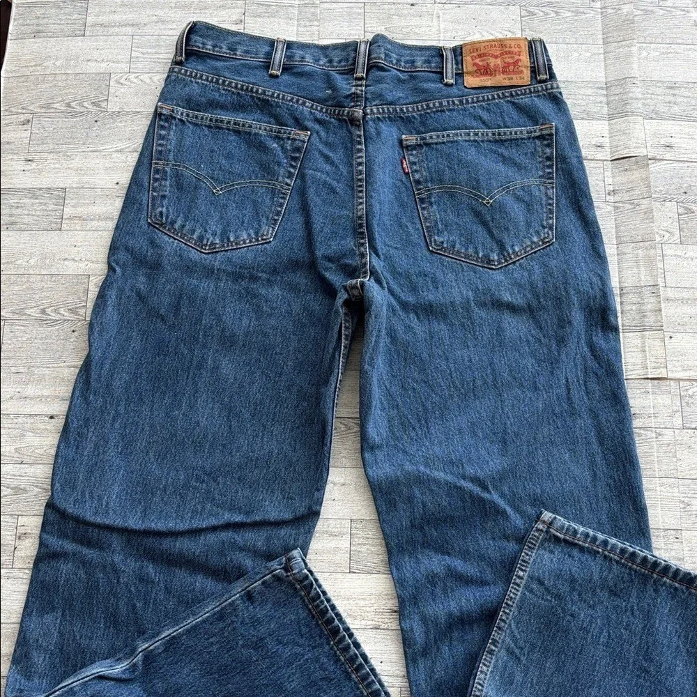 Levis 550 Jeans Denim Size 38 X 34 Relaxed Fit‎